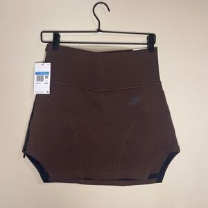 Nike Tech Fleece High Waist Mini Skirt